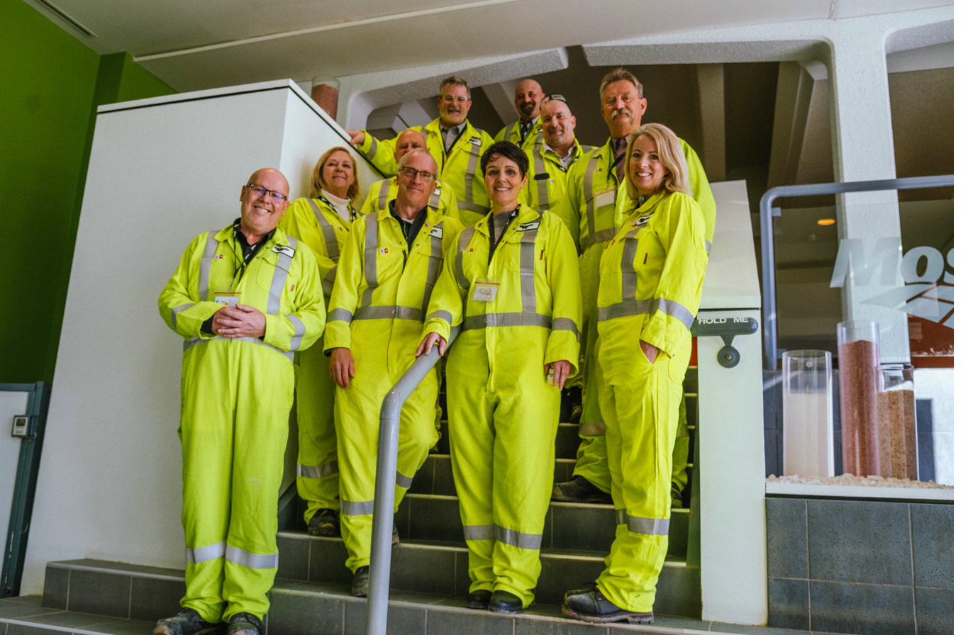 Visiting Mosaic potash mine