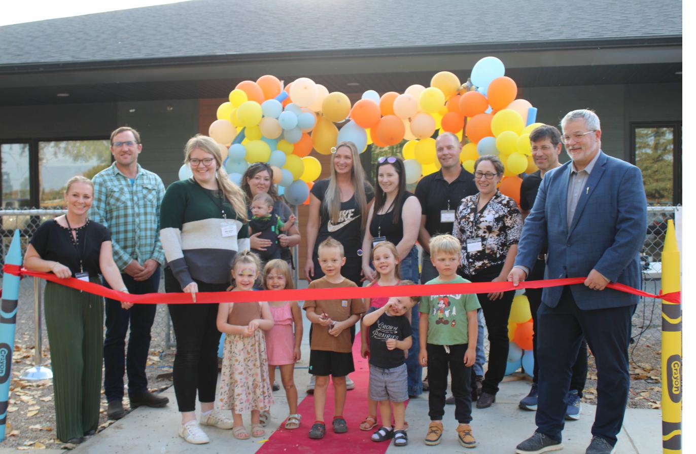 Childcare centre ribbon cutting